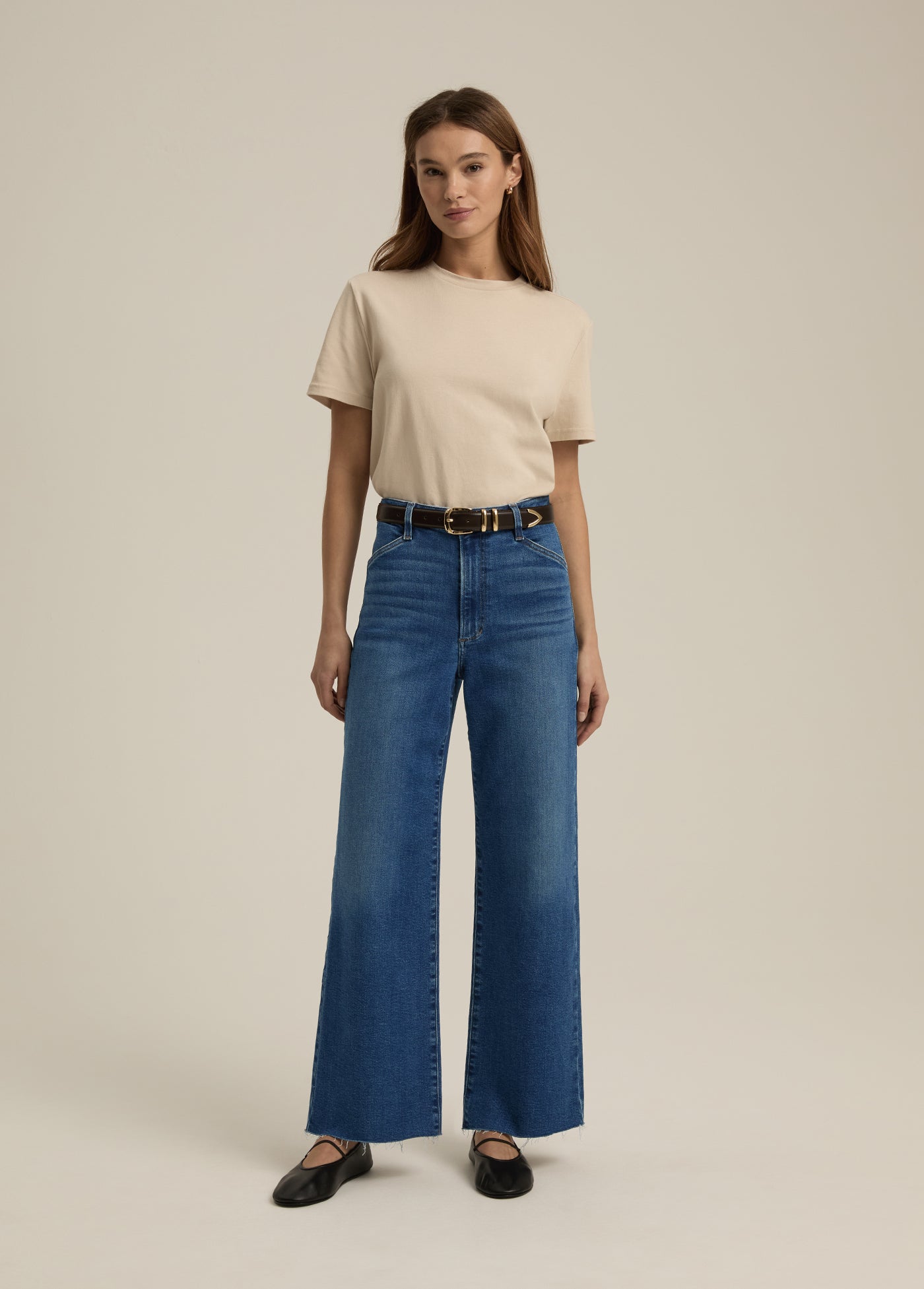The Mischa Super High Rise Wide Leg Ankle | Madison