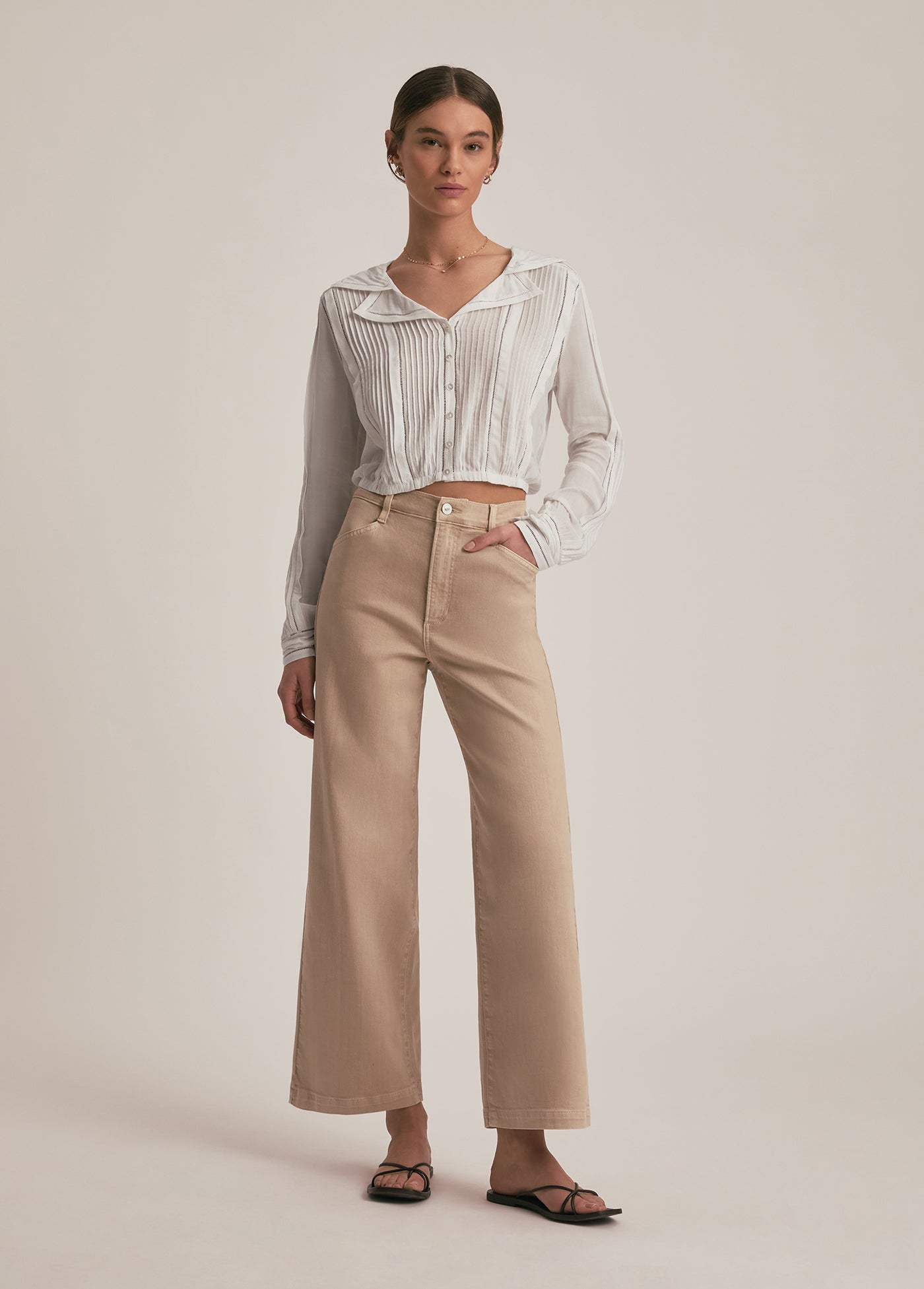 The Daisy Top | Bright White