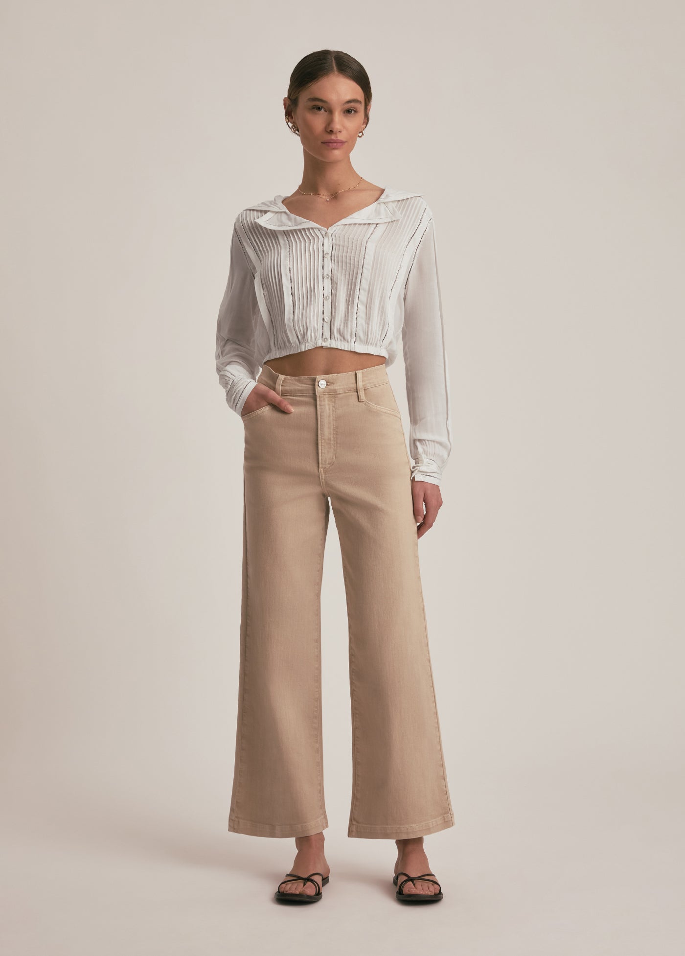 The Daisy Top | Bright White