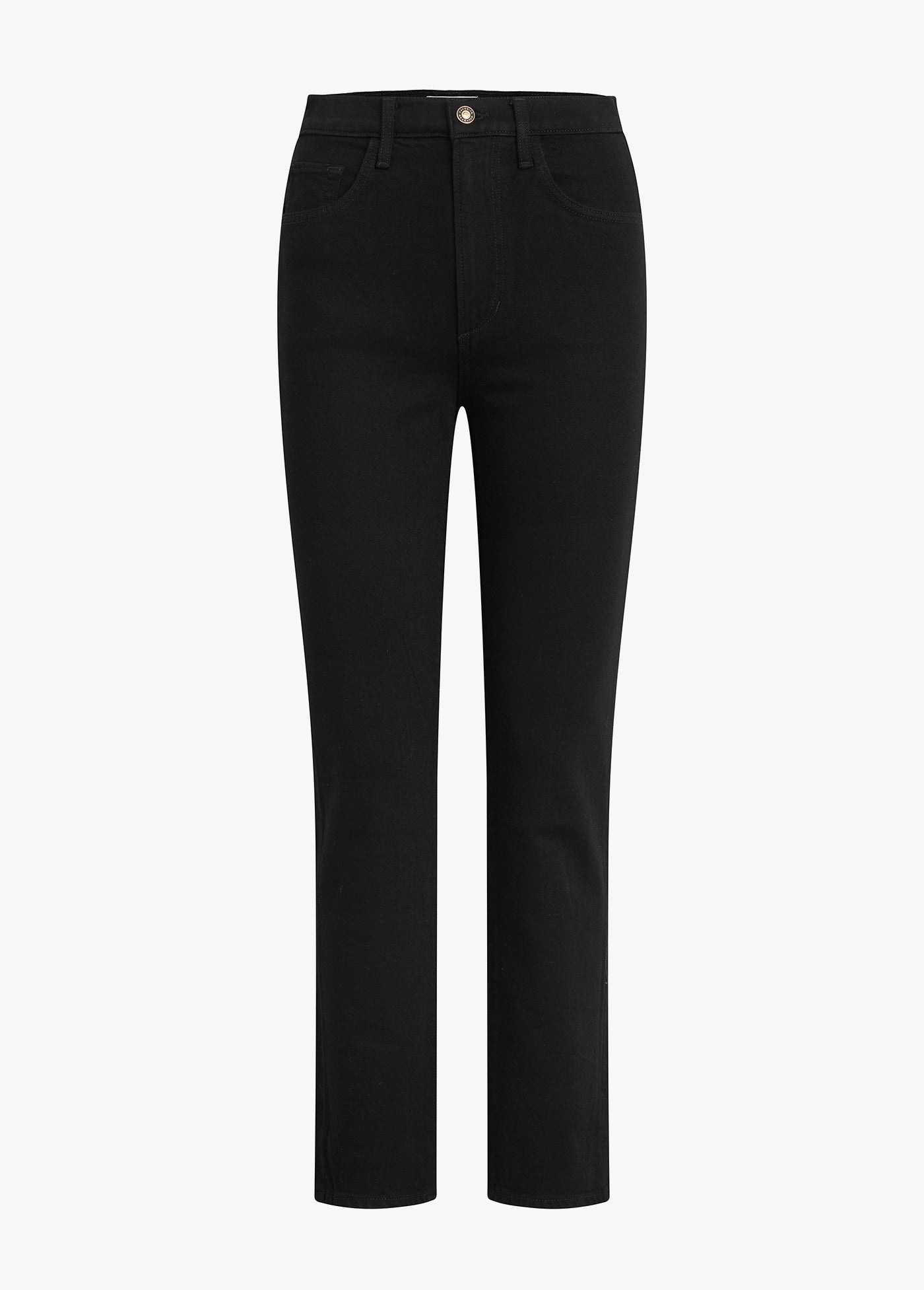 The Valentina Super High Rise Straight | Basalt