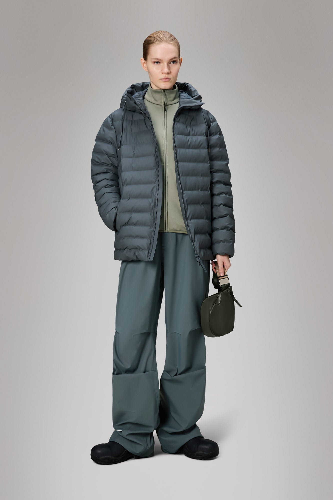 Rains Lohja Puffer Jacket Lagoon Jacket