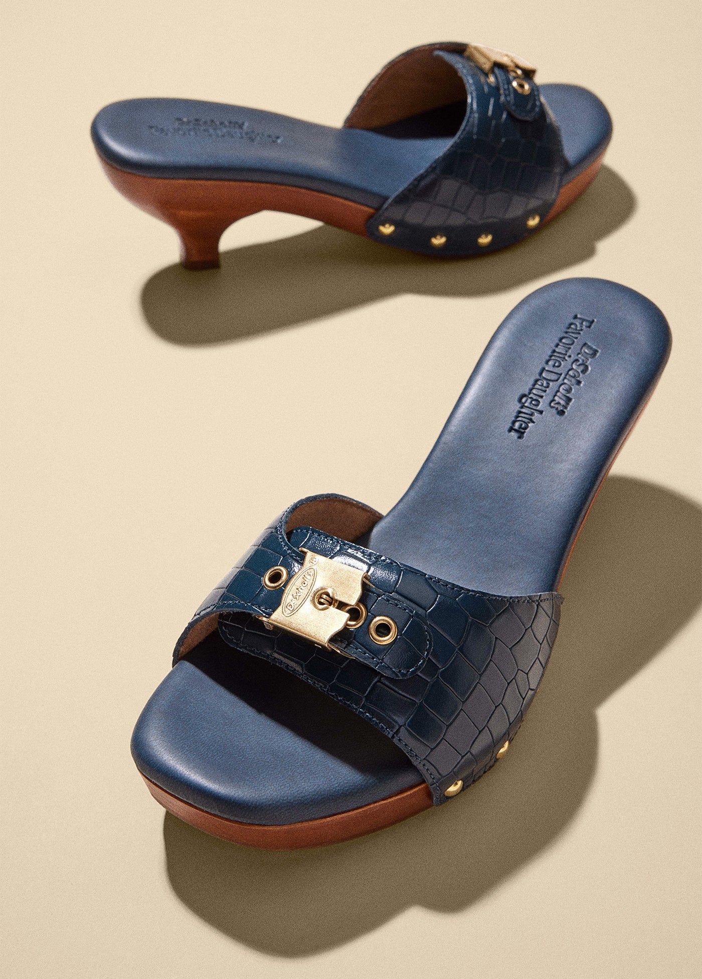 The Heartbreak Kitten Heel | Blue