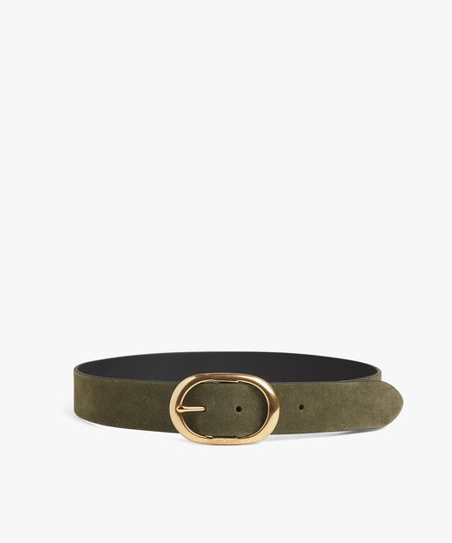 The Jordan Croc Embossed Belt | Black Gold