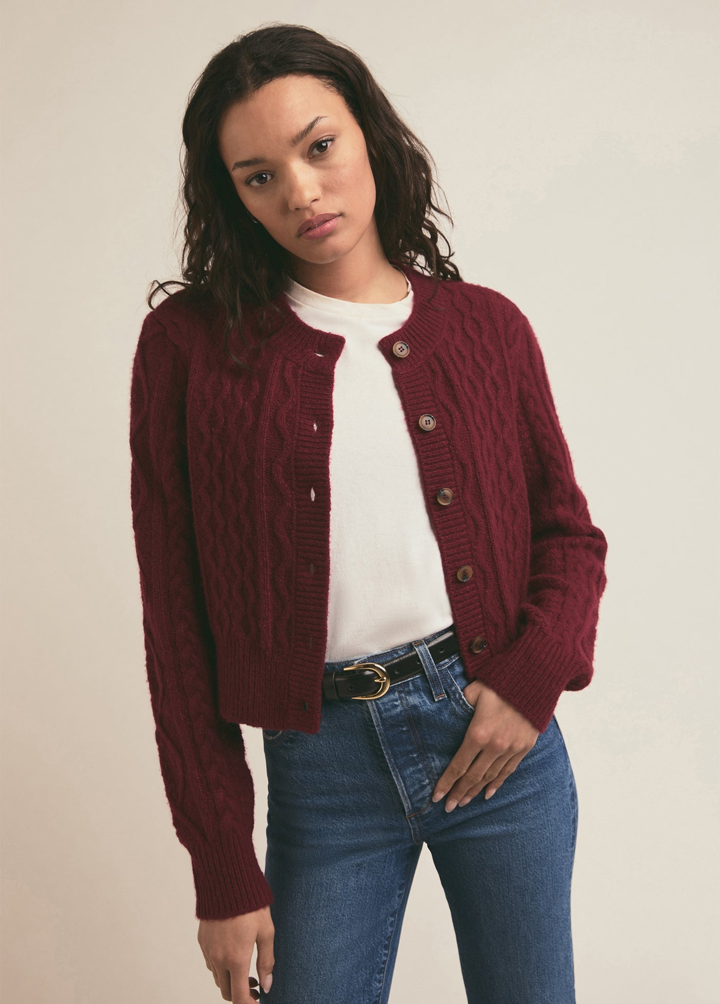 The Eleanor Cardigan | Vineyard