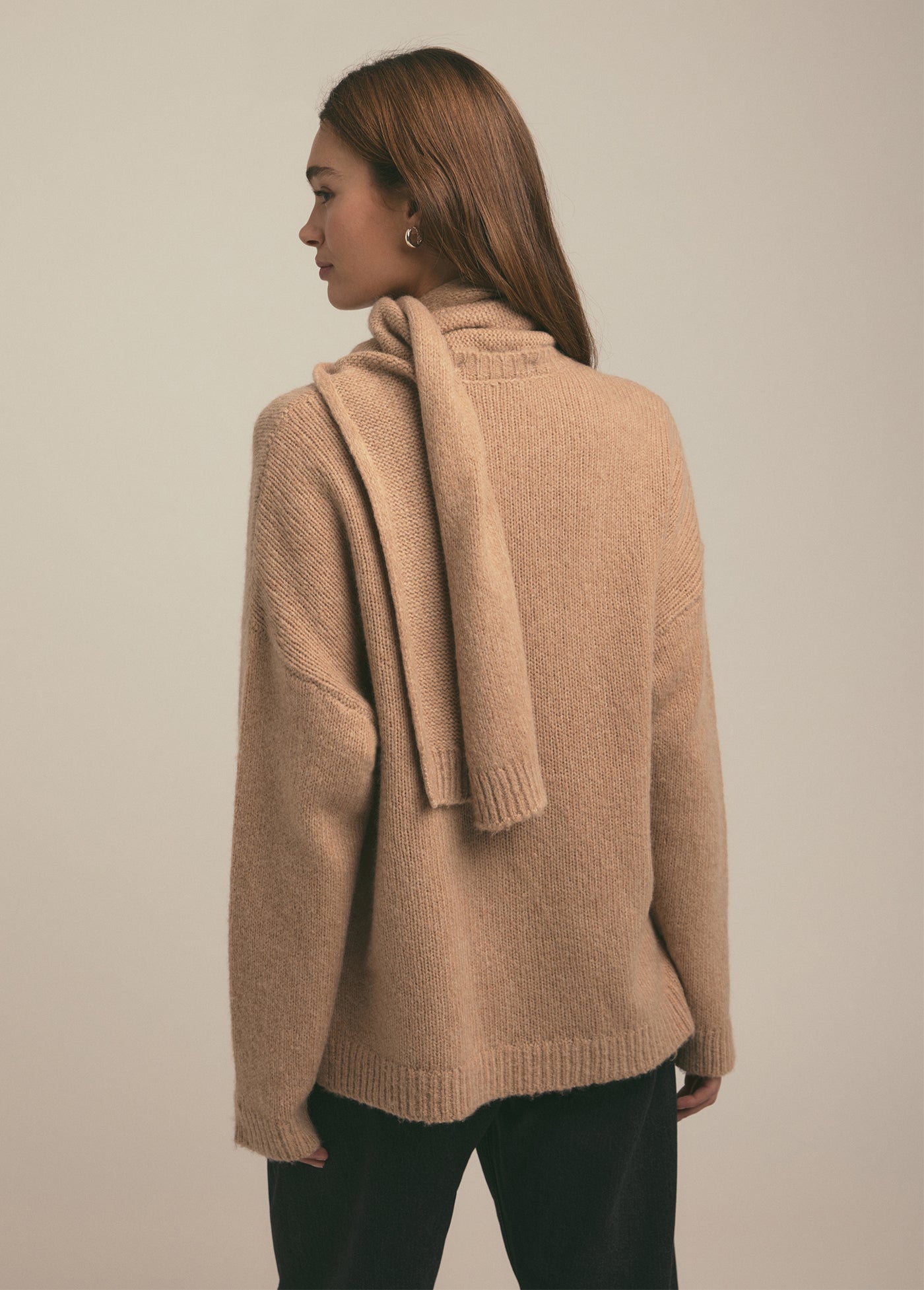 The Jamie Sweater | Almond