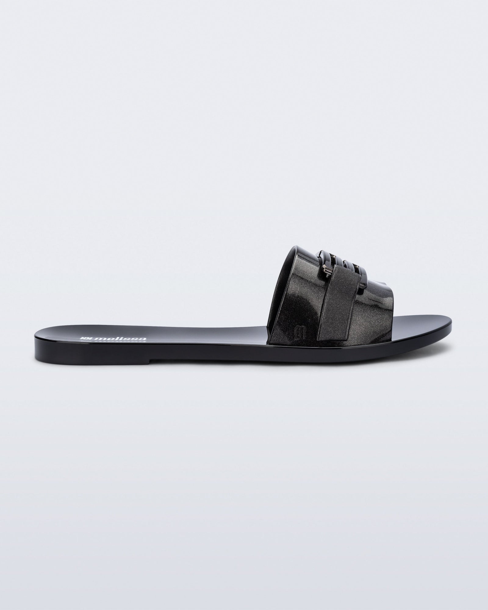 Babe M Chic Slide | Black