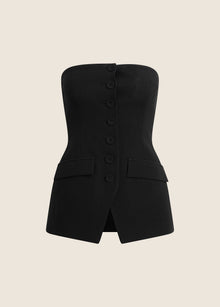 The Dream Phoebe Bustier | Black