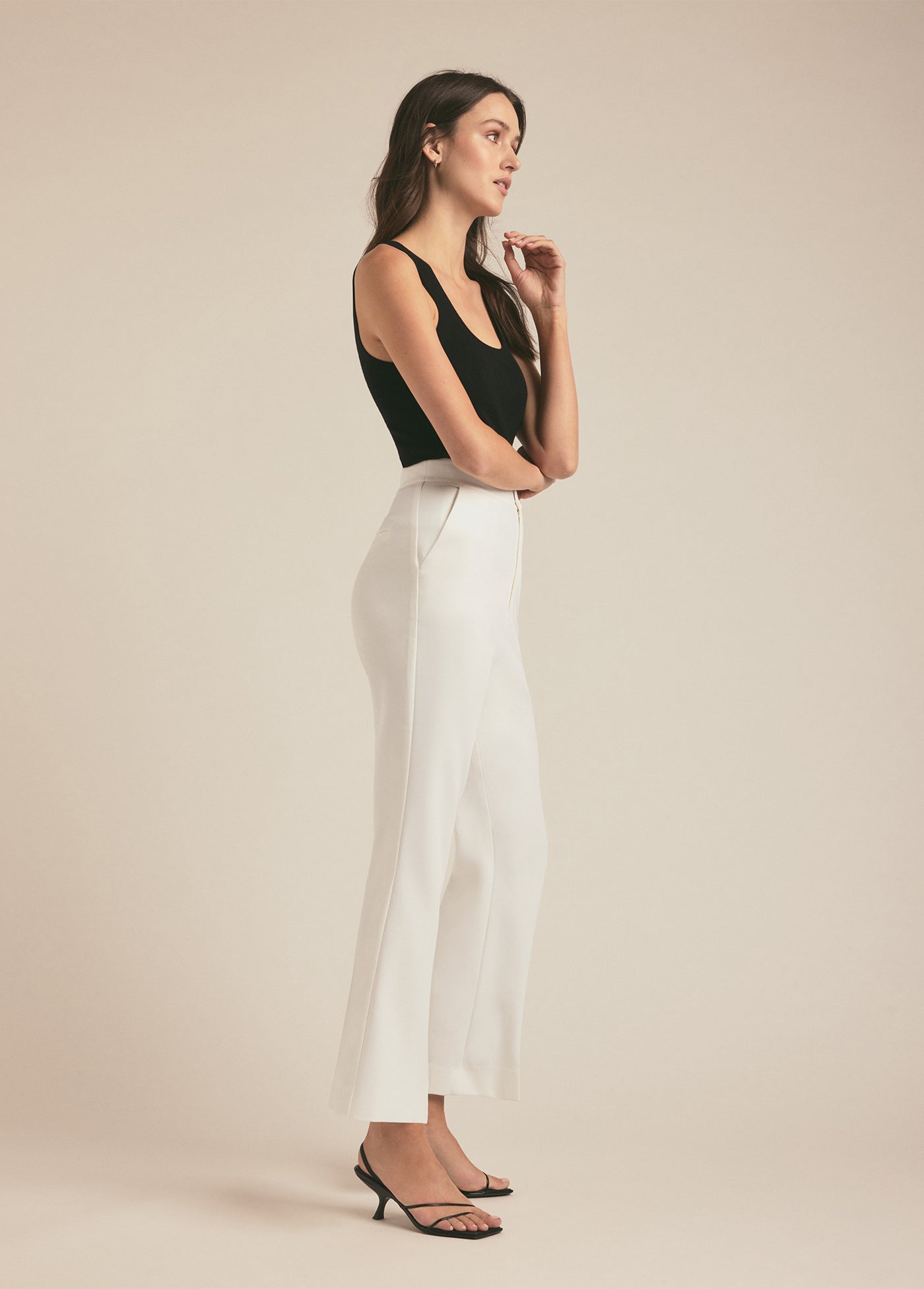 The Phoebe Pant | Ivory