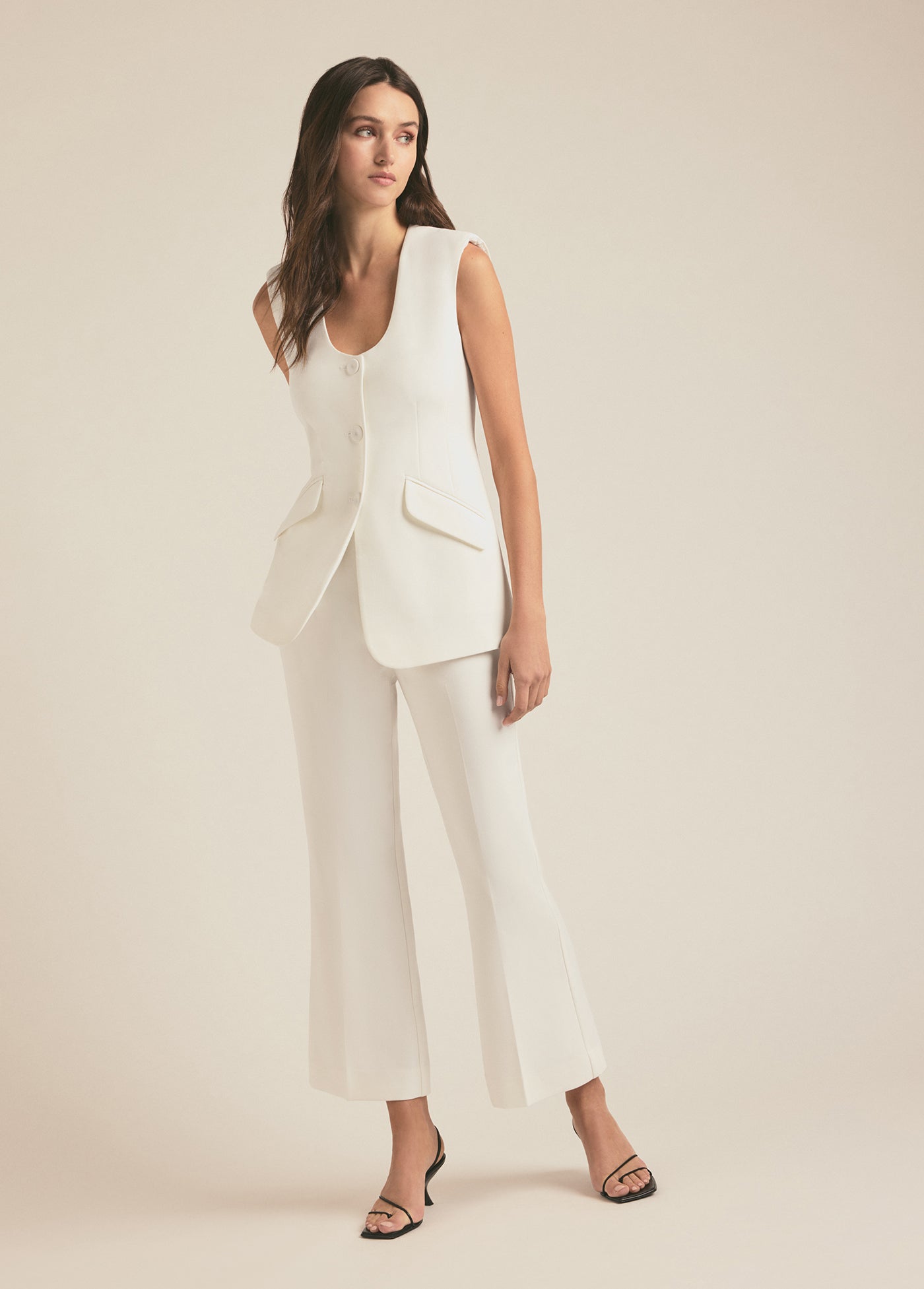 The Diana Vest | Ivory