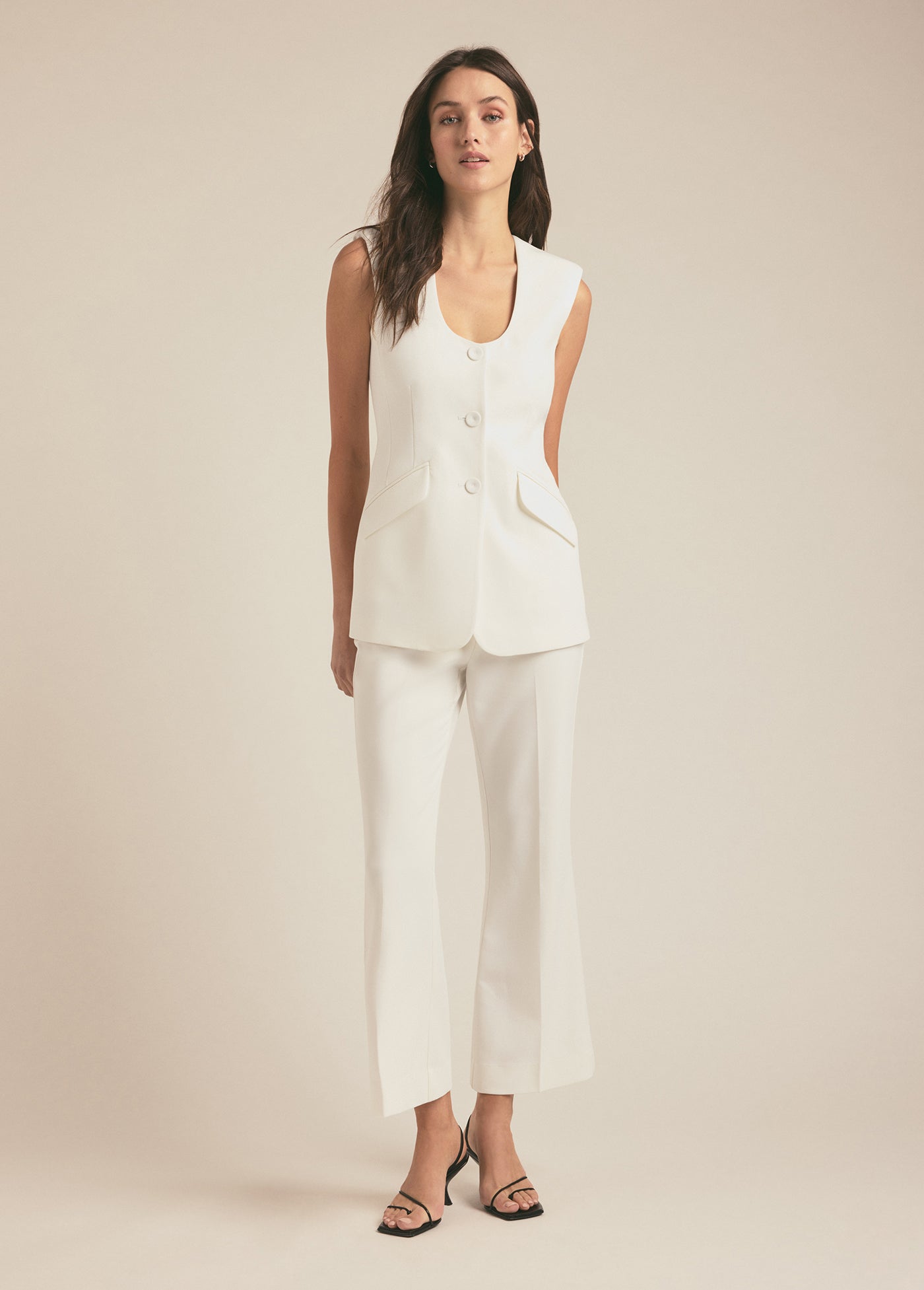 The Phoebe Pant | Ivory