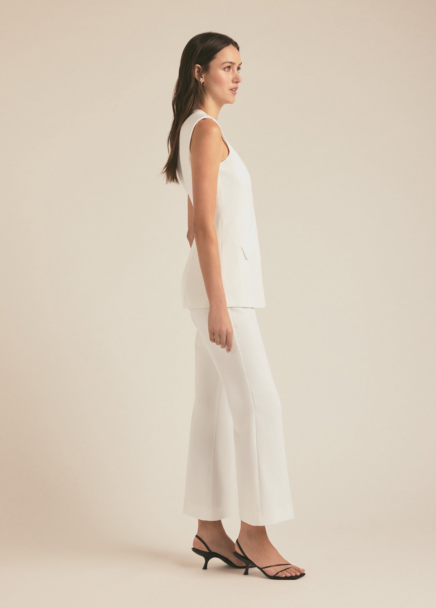 The Diana Vest | Ivory