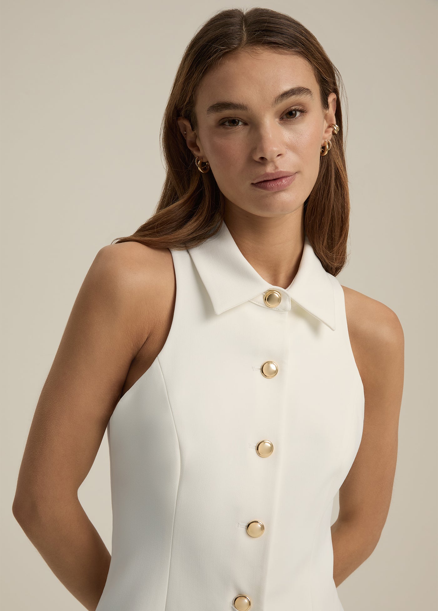 The Uptown Girl Dress | Ivory