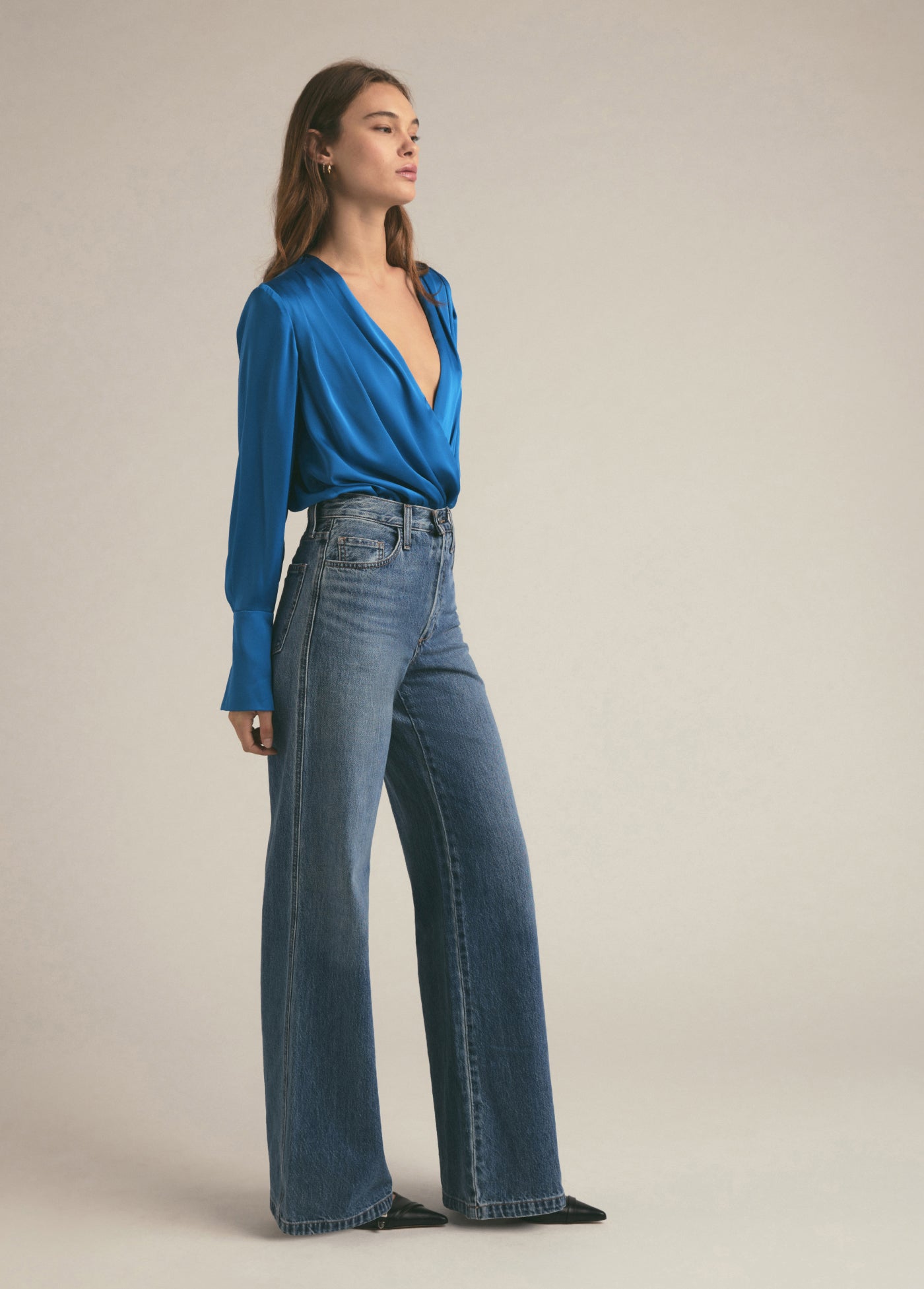 The Date Blouse | Sapphire