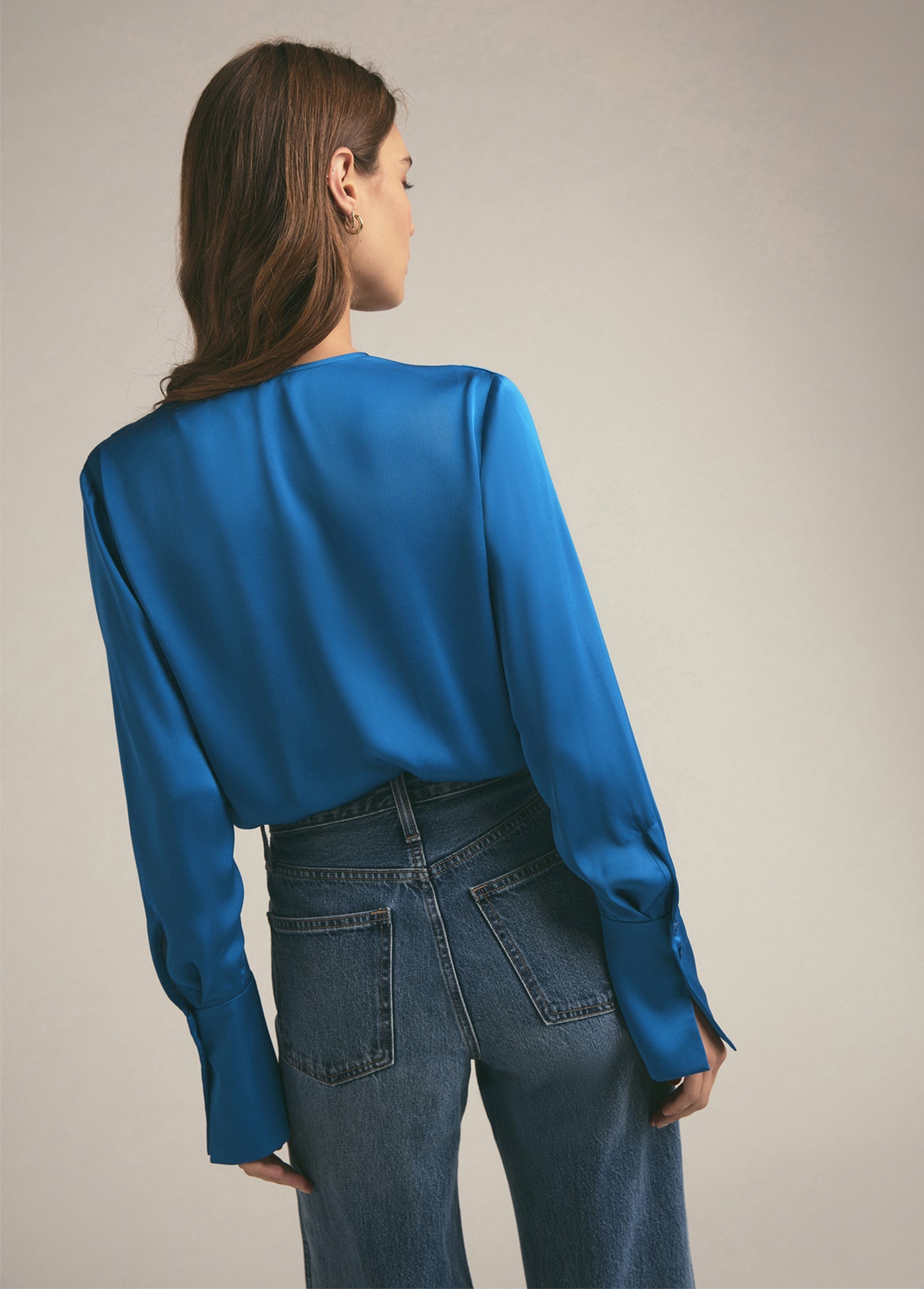 The Date Blouse | Sapphire