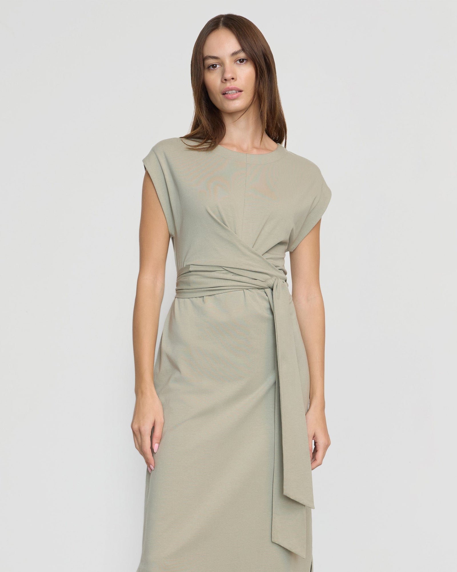 Fei Tie-Front Organic Cotton Dress | thyme
