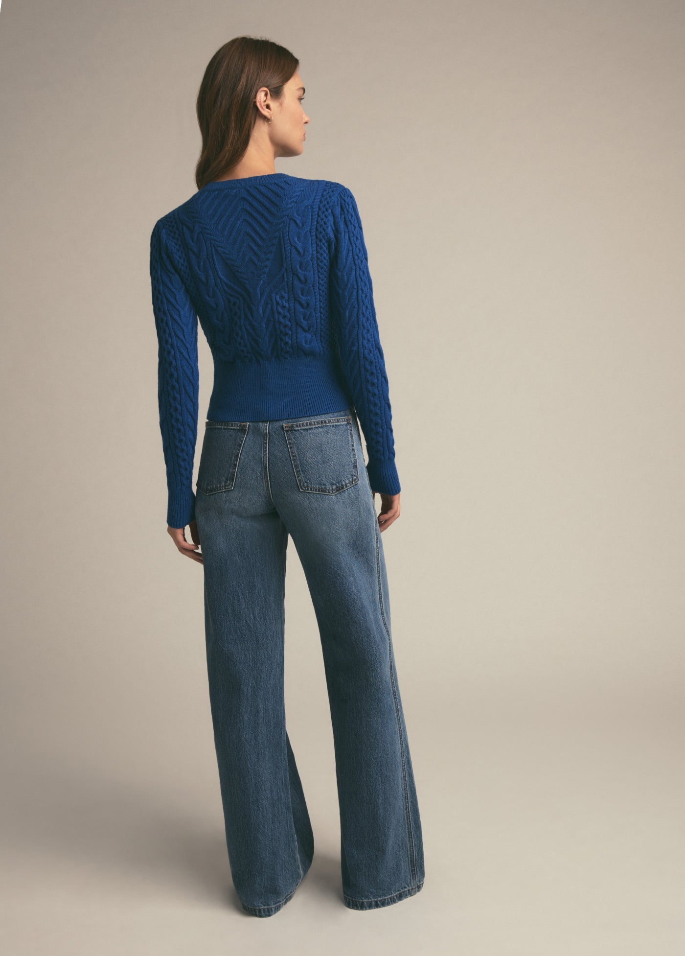 The Esther Crewneck Sweater | Sapphire