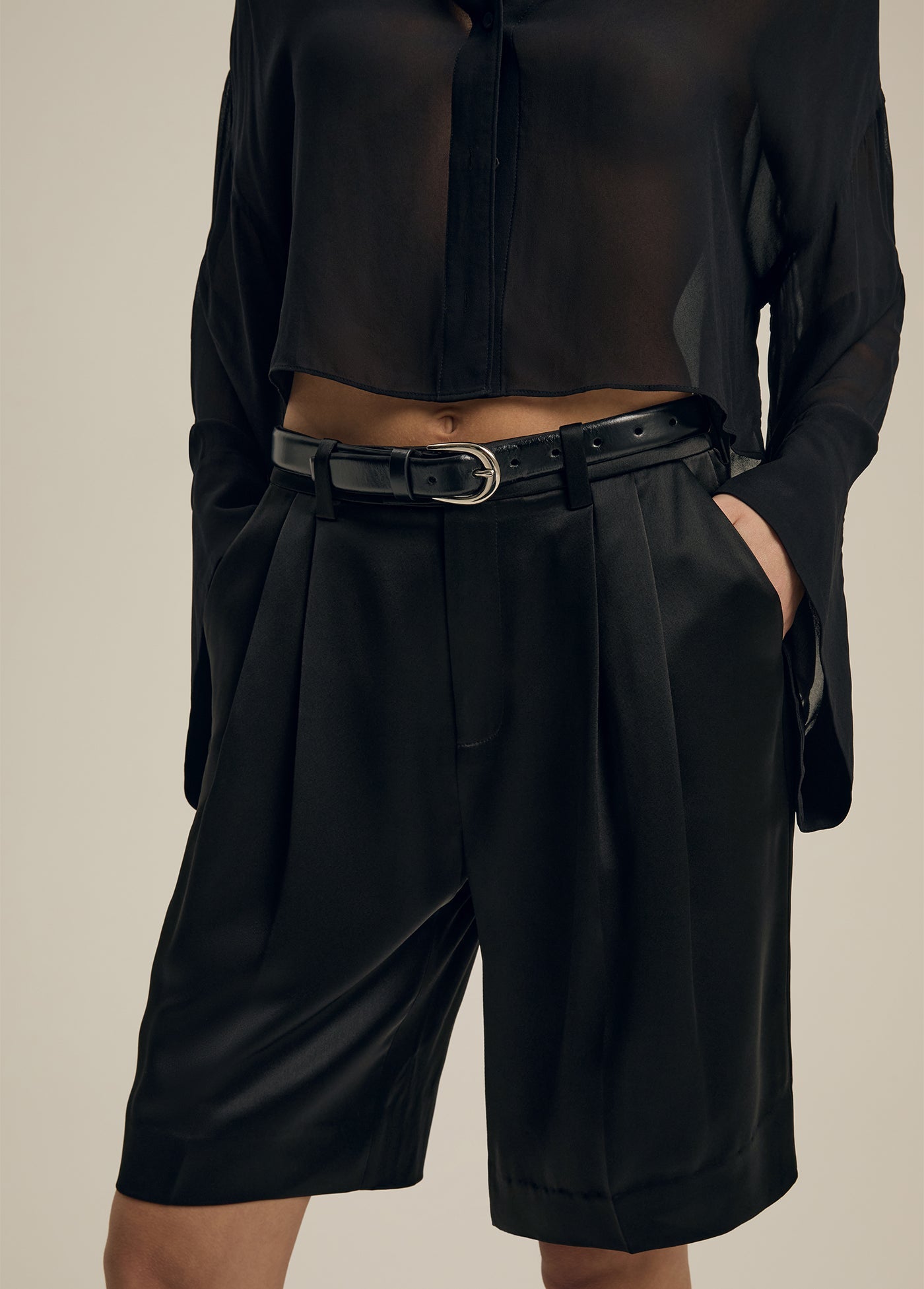 The Low Favorite Bermuda Short | Black