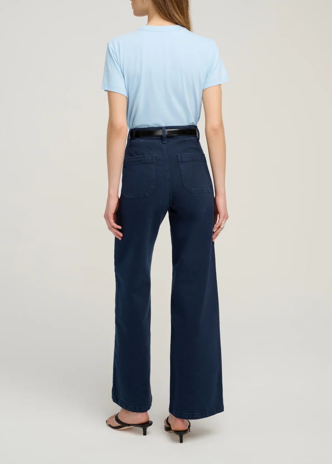 THE MISCHA SUPER HIGH RISE WIDE LEG ANKLE