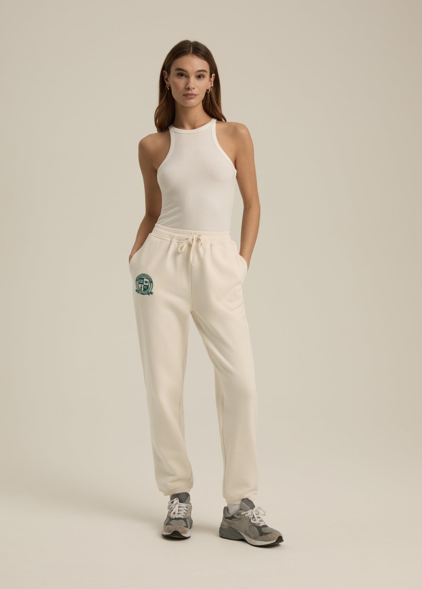 The Coaches Jogger | Ivory