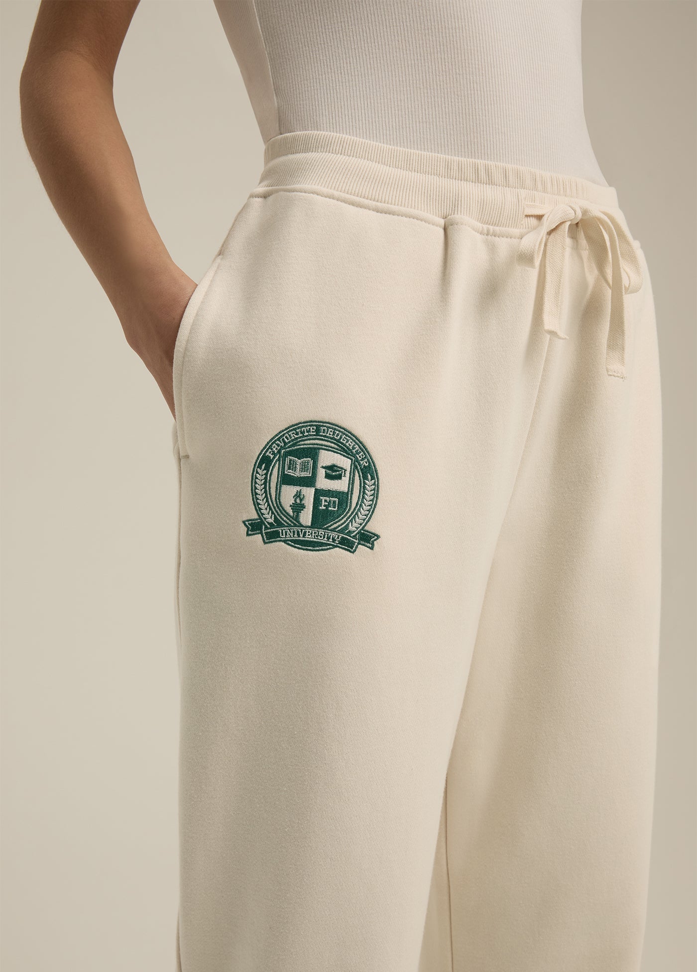 The Coaches Jogger | Ivory