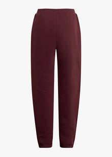 The Favorite Daughter Embroidered Jogger | Burgundy Dahlia