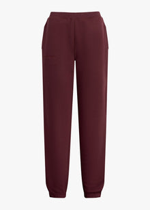 The Favorite Daughter Embroidered Jogger | Burgundy Dahlia