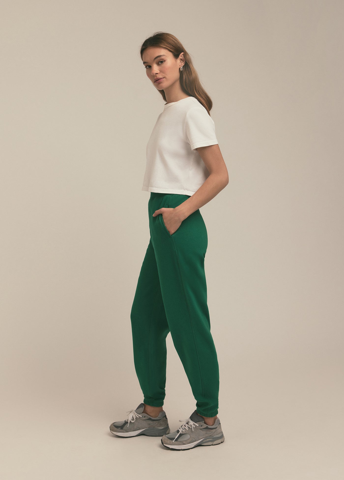 The Collegiate Jogger | Emerald