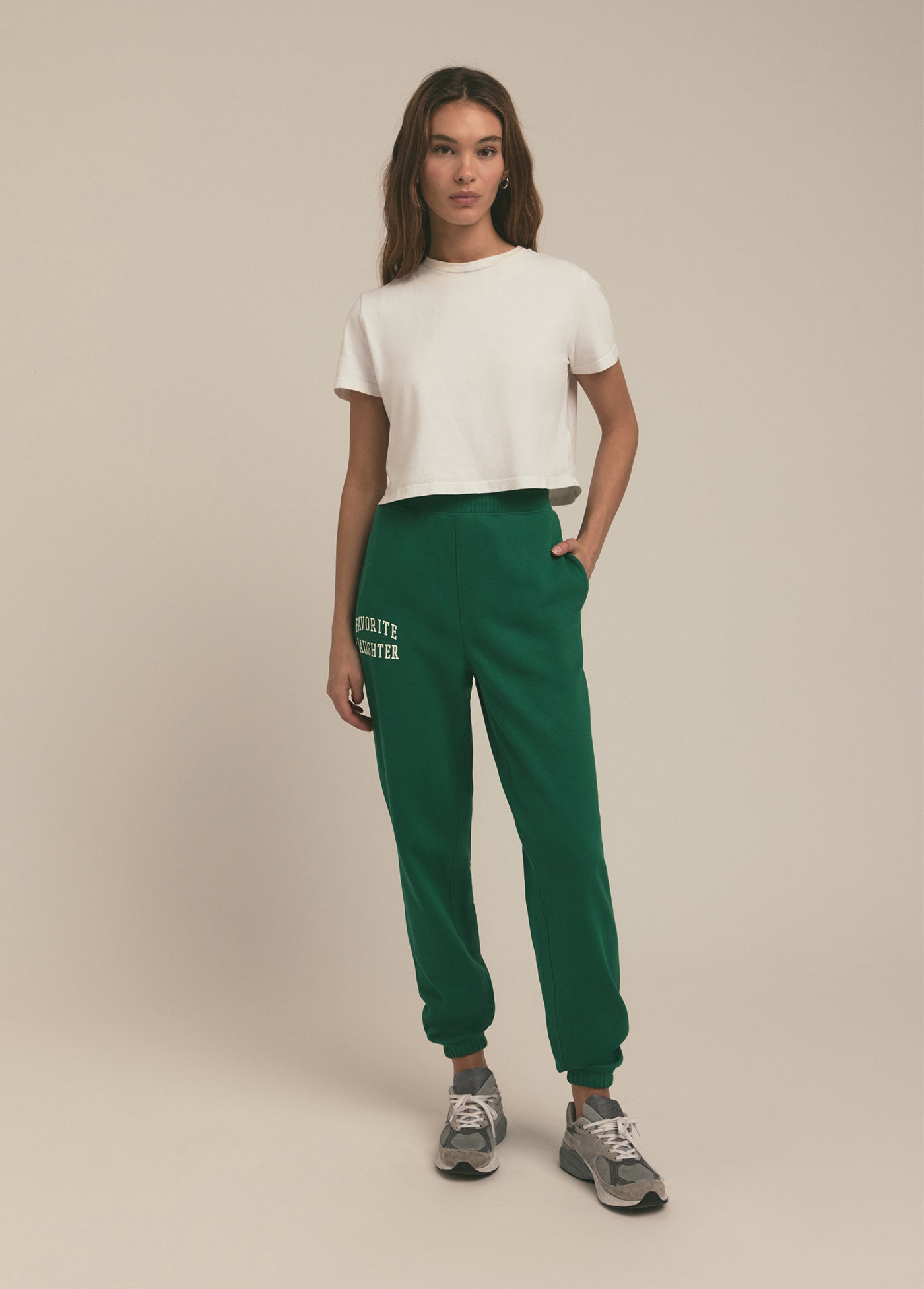 The Collegiate Jogger | Emerald