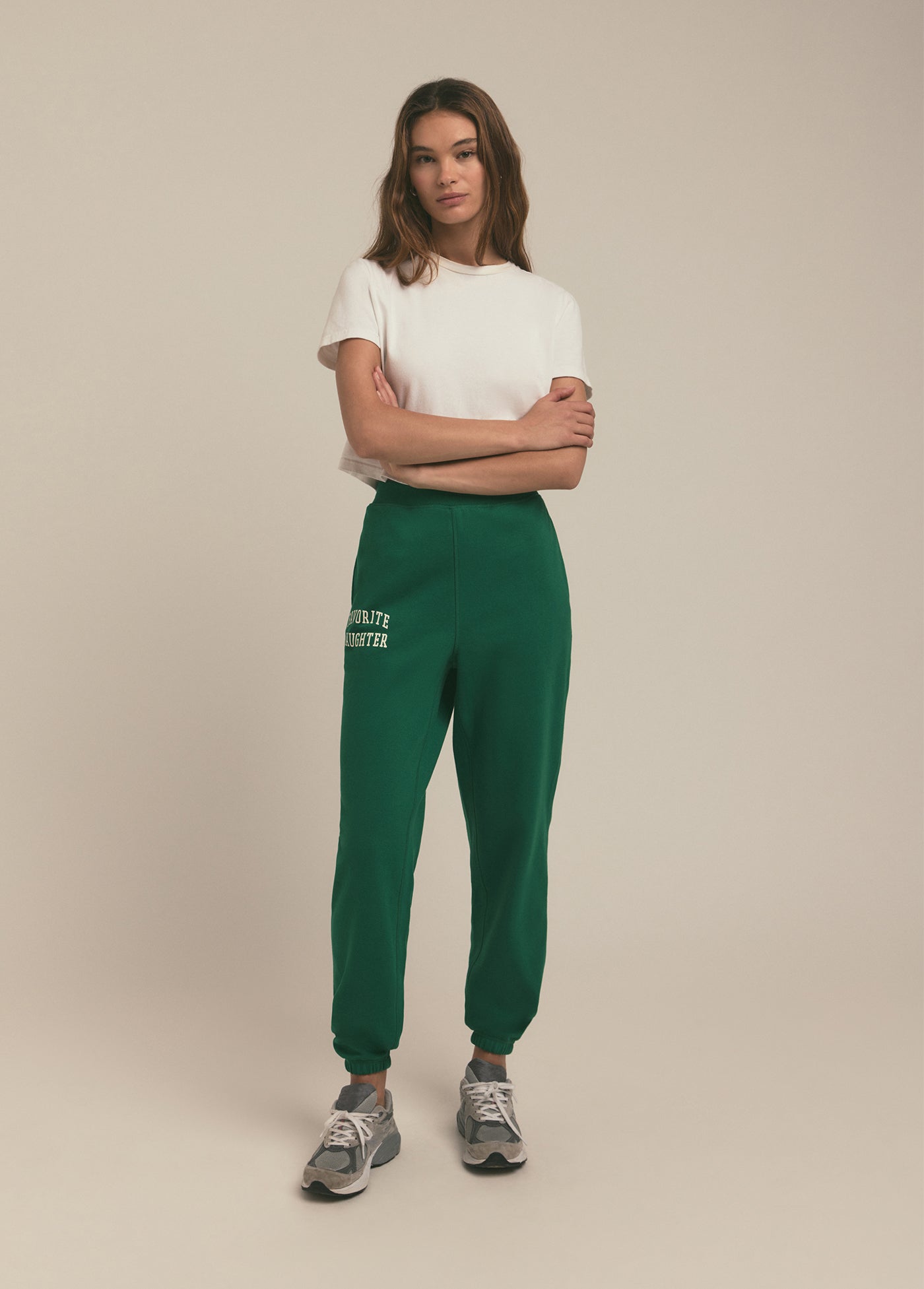The Collegiate Jogger | Emerald