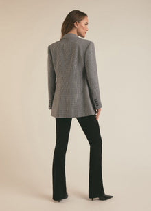 black white houndstooth
