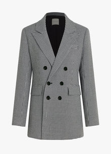 black white houndstooth
