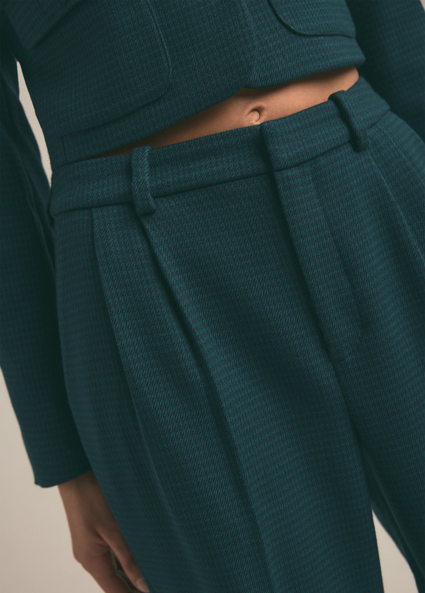 The Low Favorite Pant | Black White Houndstooth
