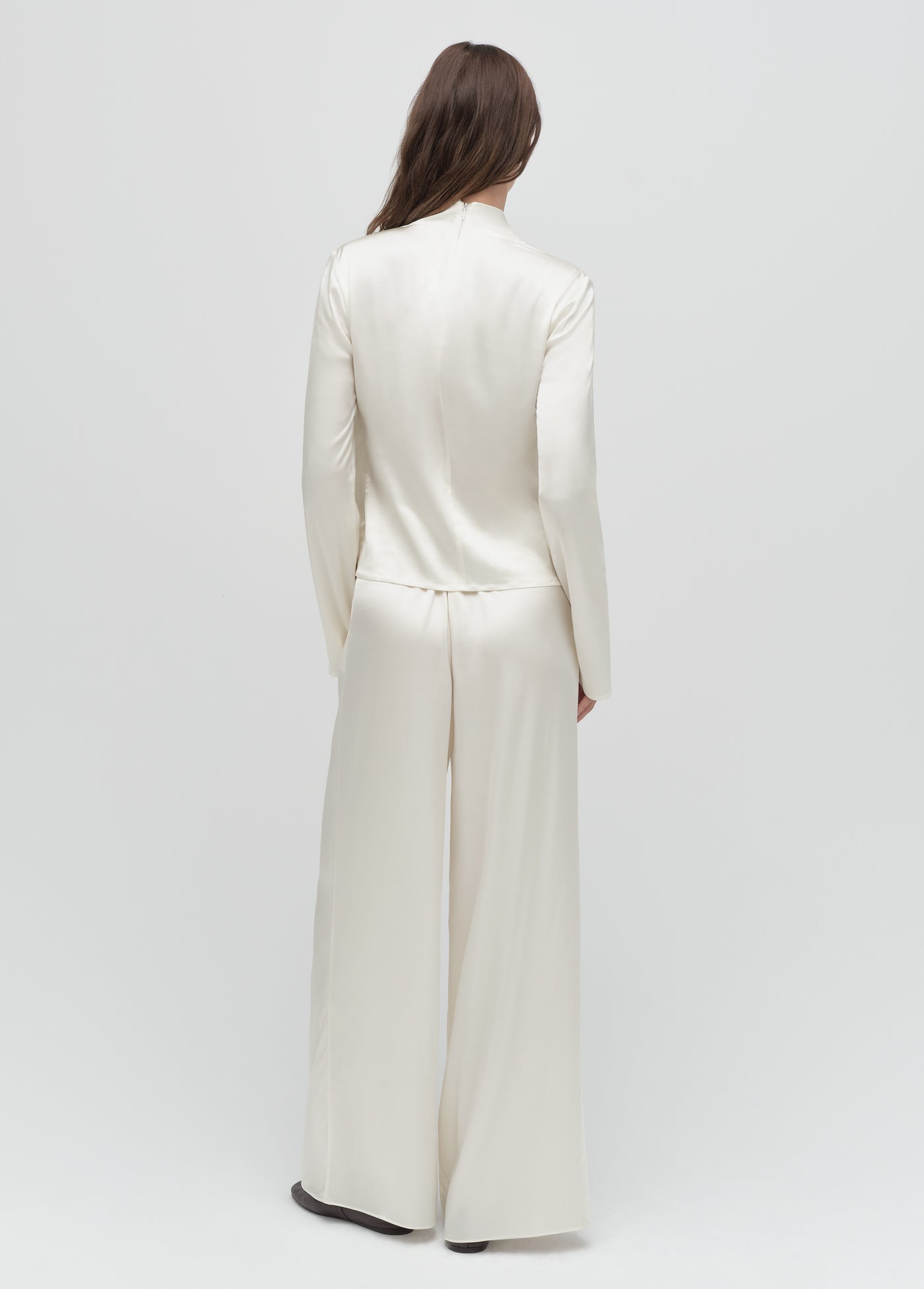 The Long Sleeve Alice Top | Ivory