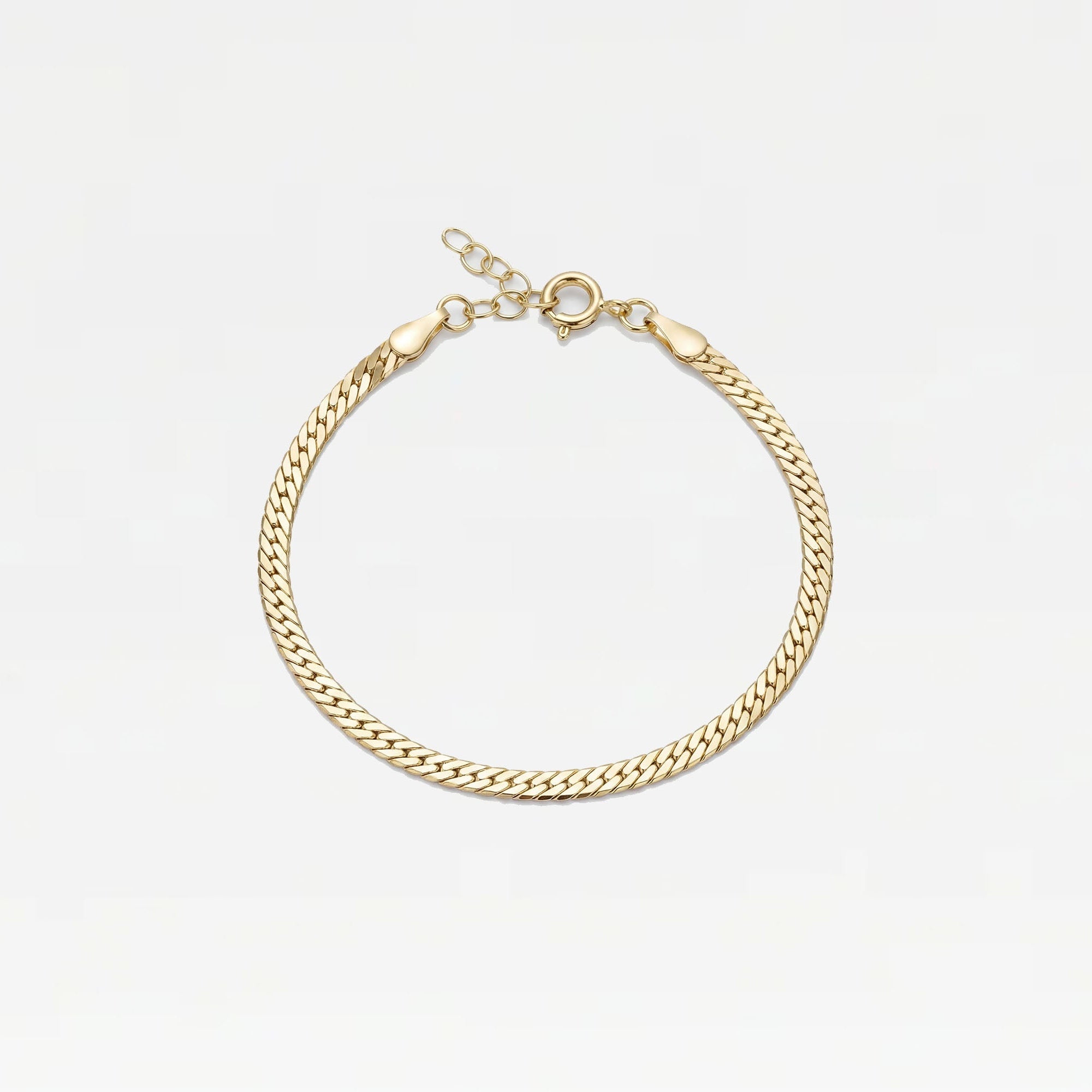 The Mini Cuban Link Bracelet | 18Kt Gold Vermeil