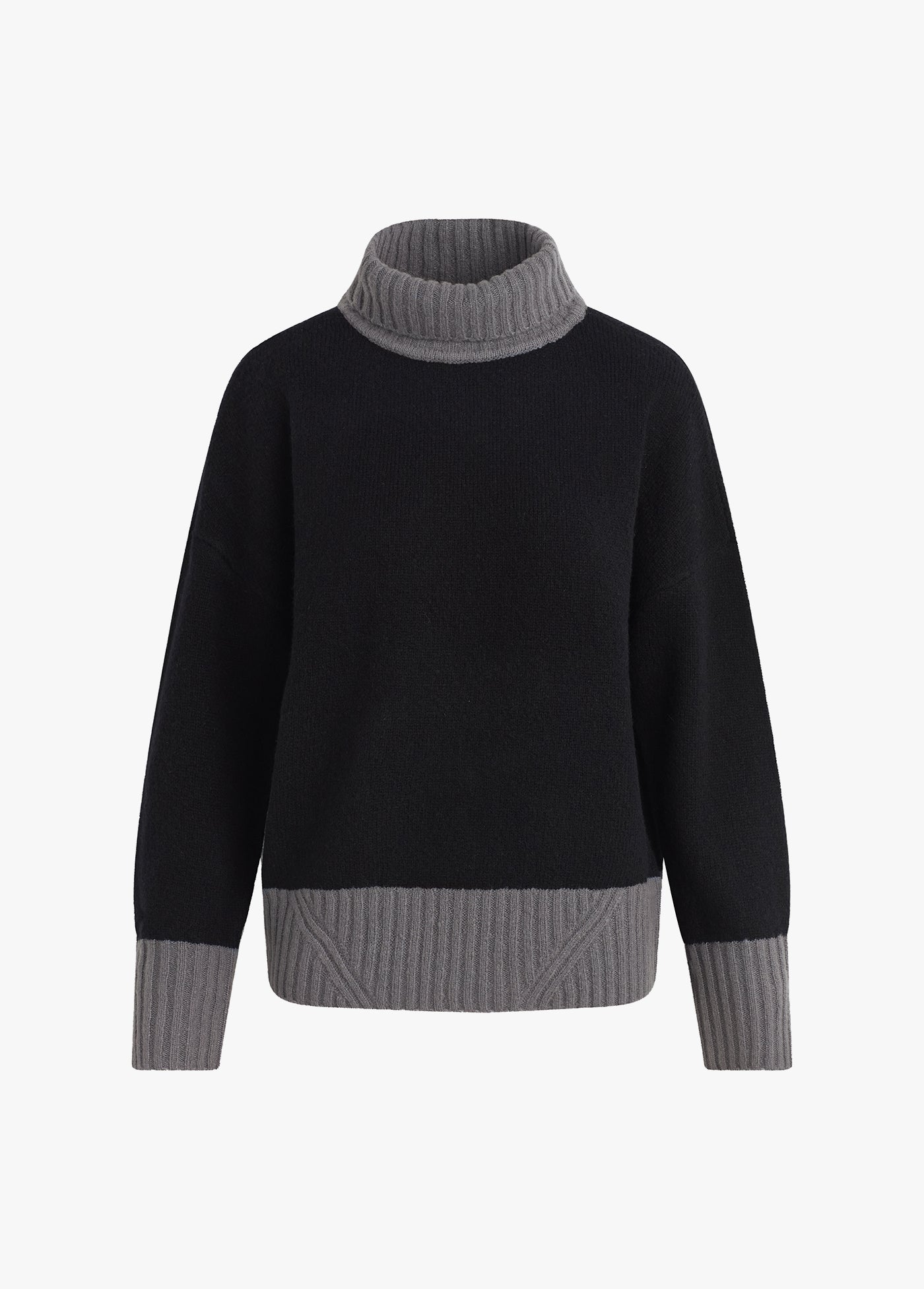 The Andi Sweater | Black Grey