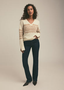ivory fairisle