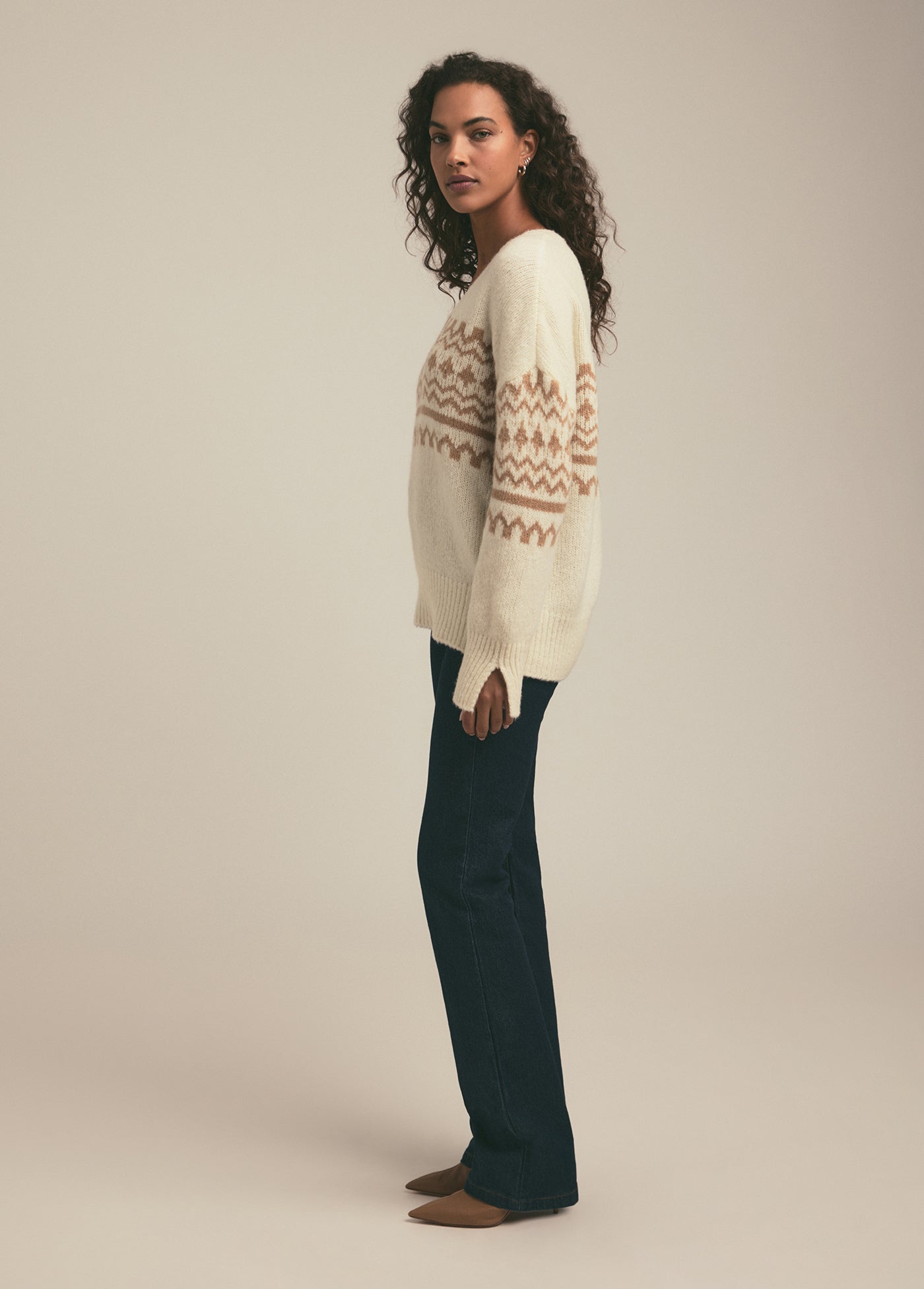 ivory fairisle