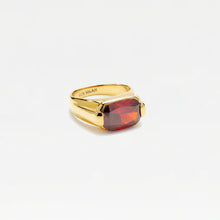 The Freddy Ruby Ring | Gold Vermeil