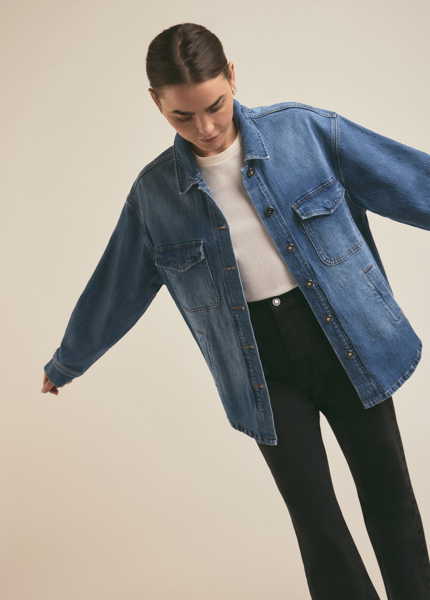 The Dad Shacket | Inez