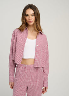 THE CROP EX-BOYFRIEND SHIRT