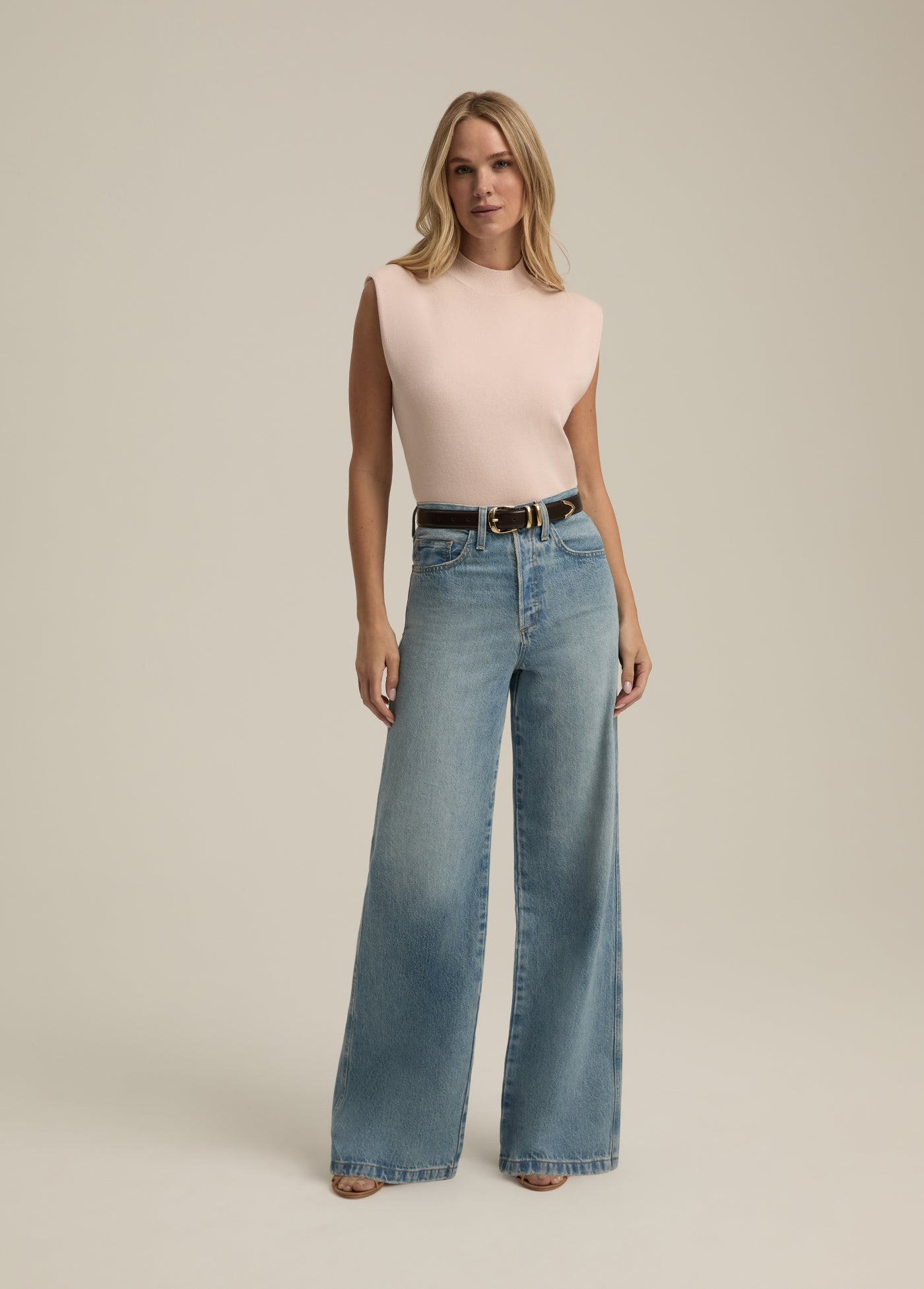 The Masha Super High Rise Wide Leg | Los Feliz
