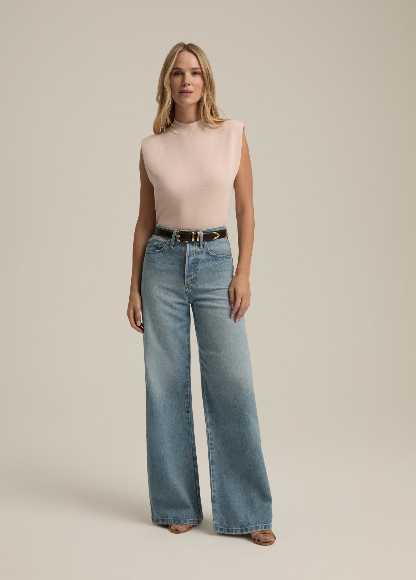 The Masha Super High Rise Wide Leg | Los Feliz