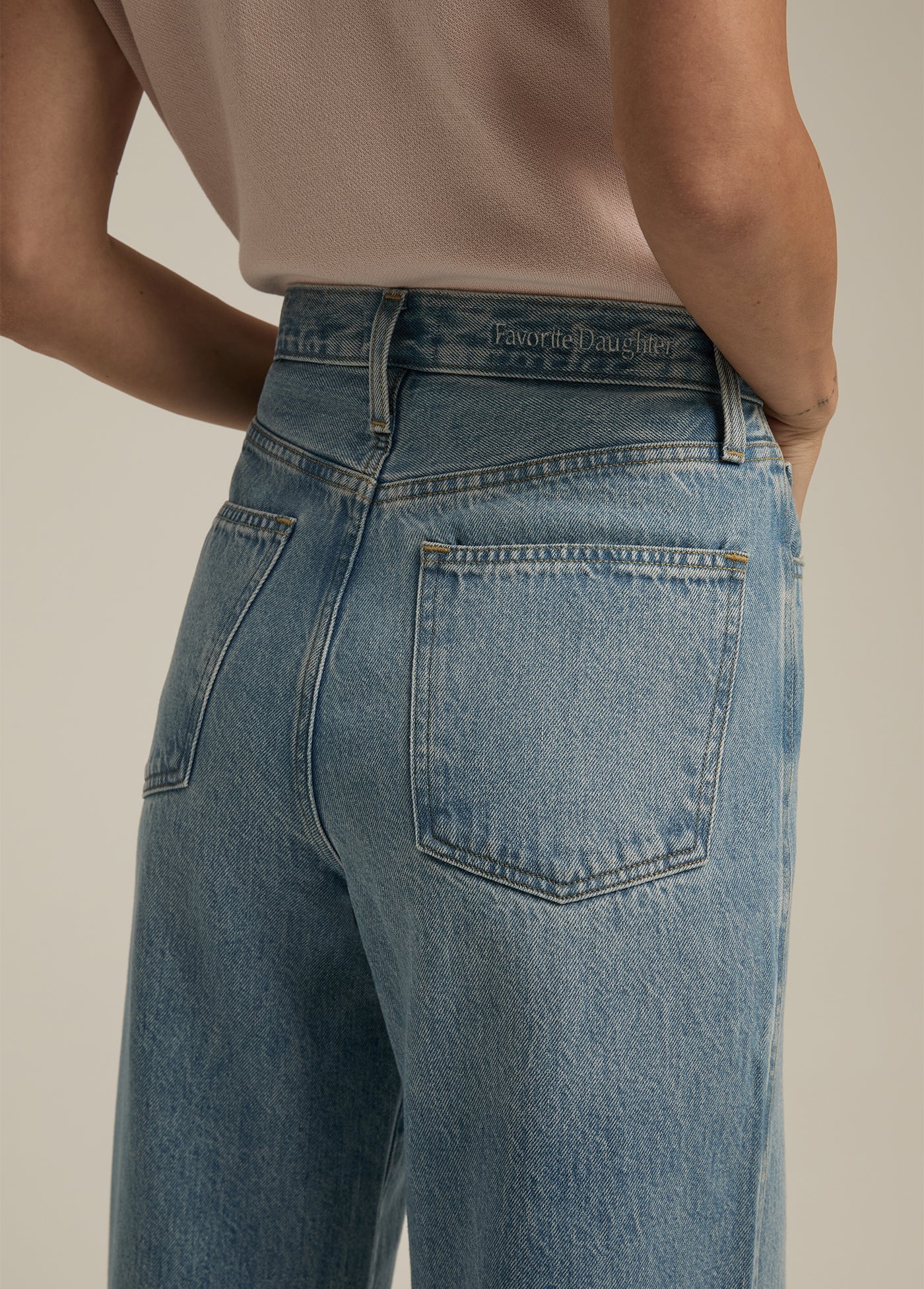 The Masha Super High Rise Wide Leg | Los Feliz