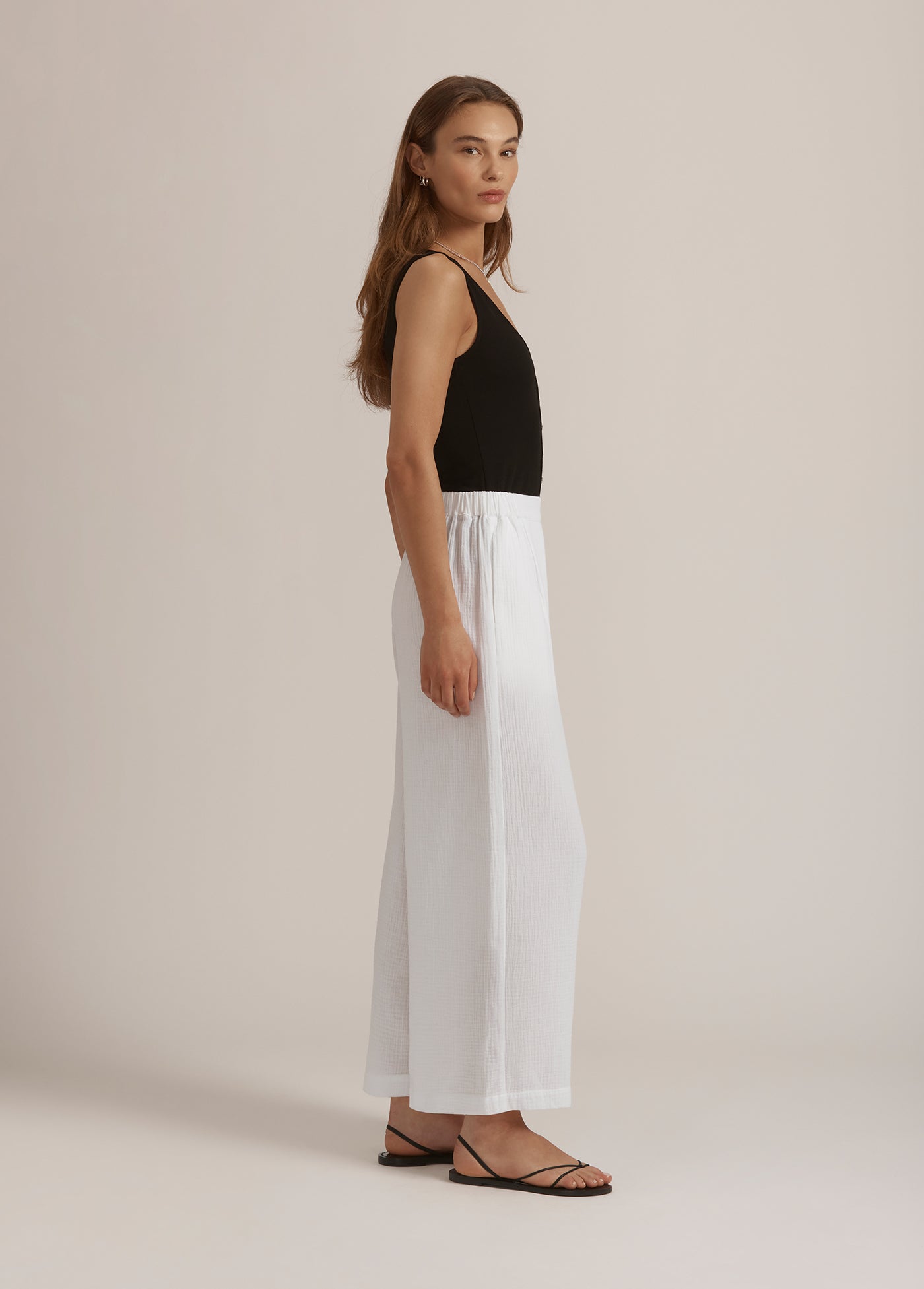 The Beach Walk Pant | Bright White