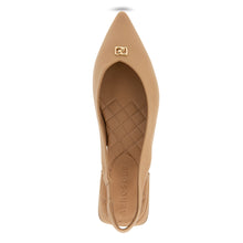 Nayana Dress Flat | Beige Bisque Leather
