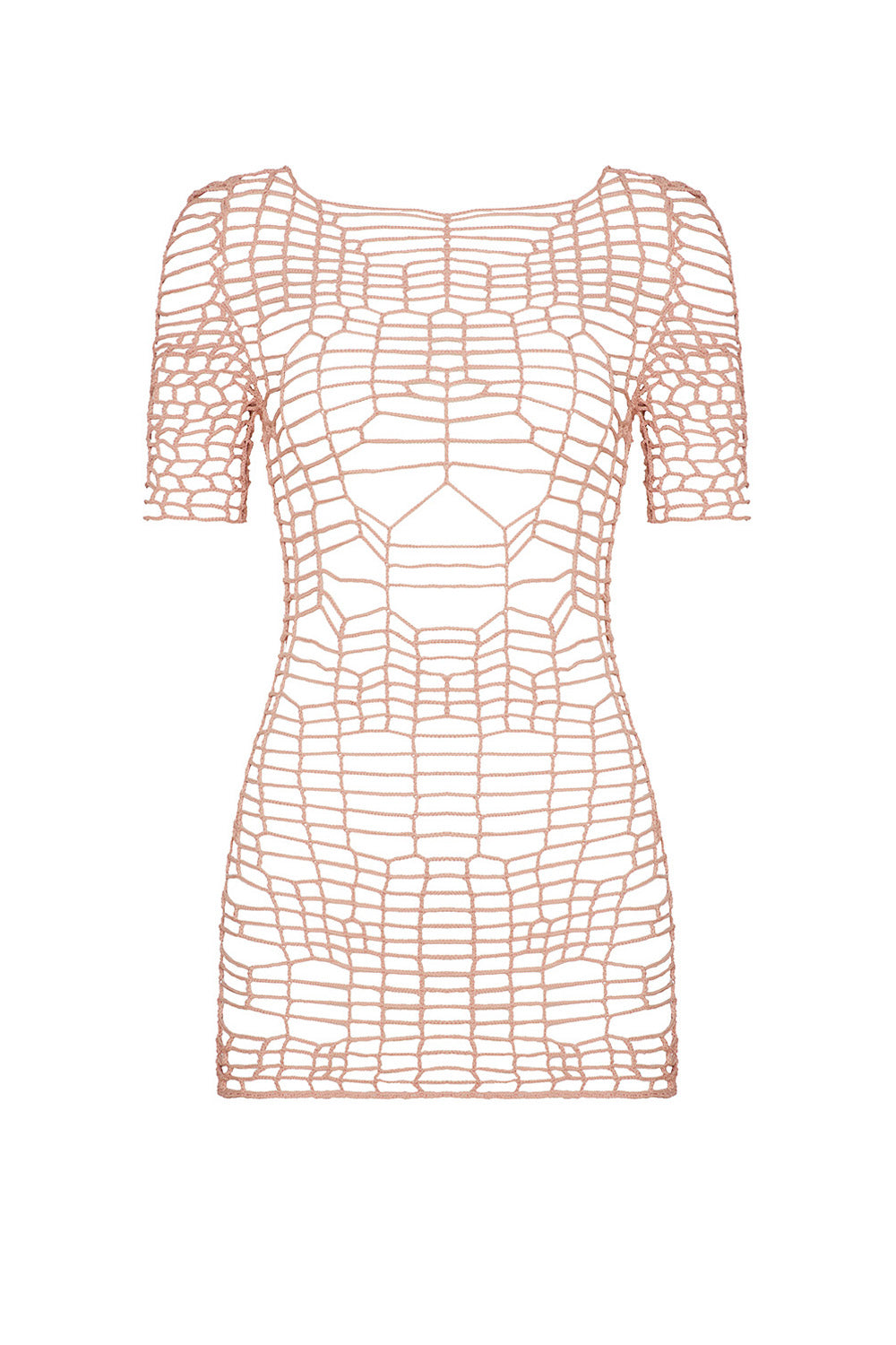 Gal Crochet Dress  | Blush