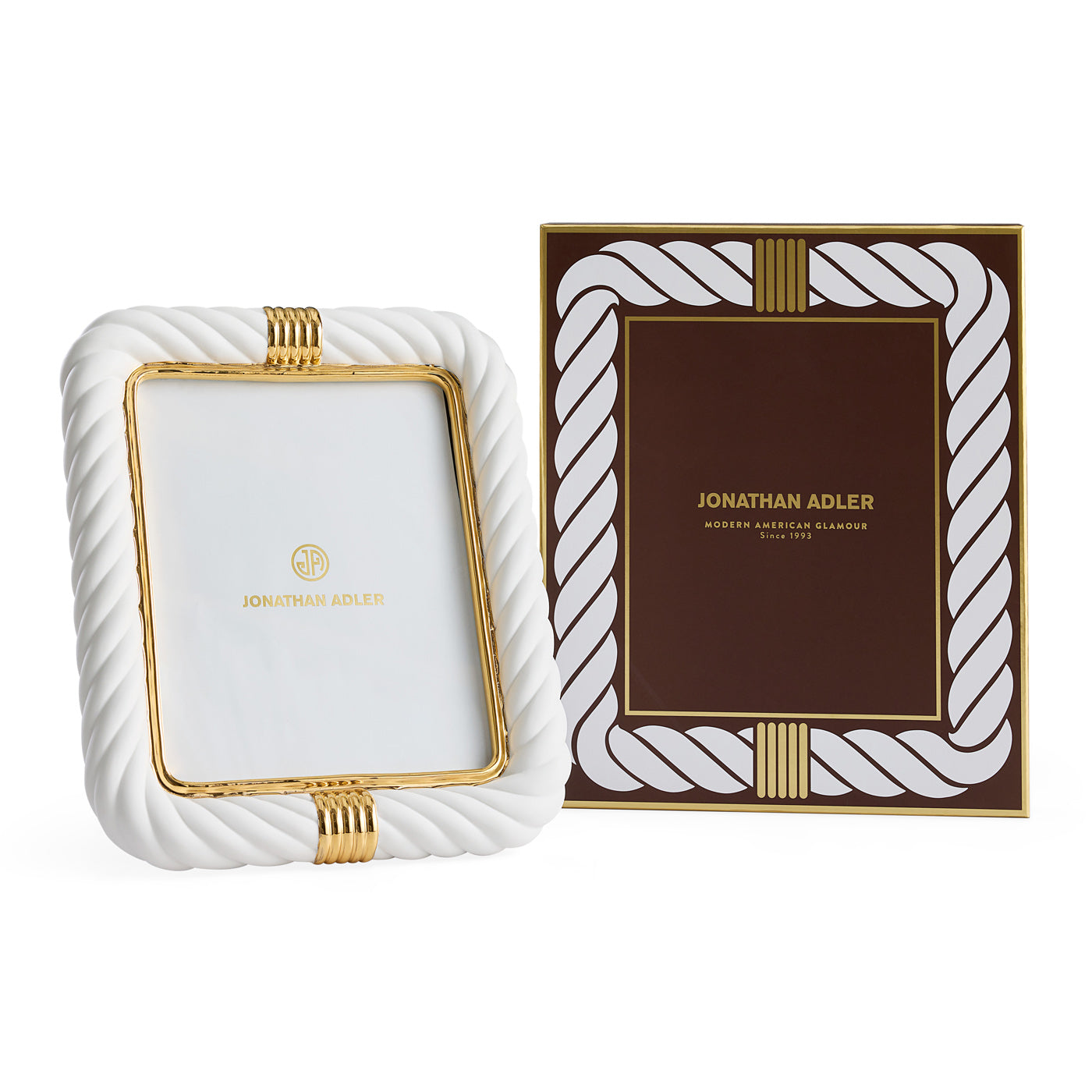 Geneva Frame | White/Gold