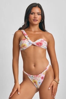 Women | Giana Asymmetrical Top | Floral Rush