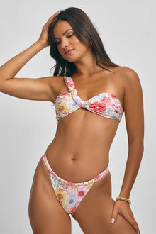 Women | Giana Asymmetrical Top | Floral Rush