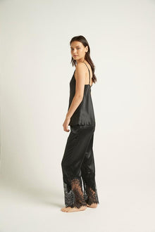 Blaise Silk Pants | Black Onyx